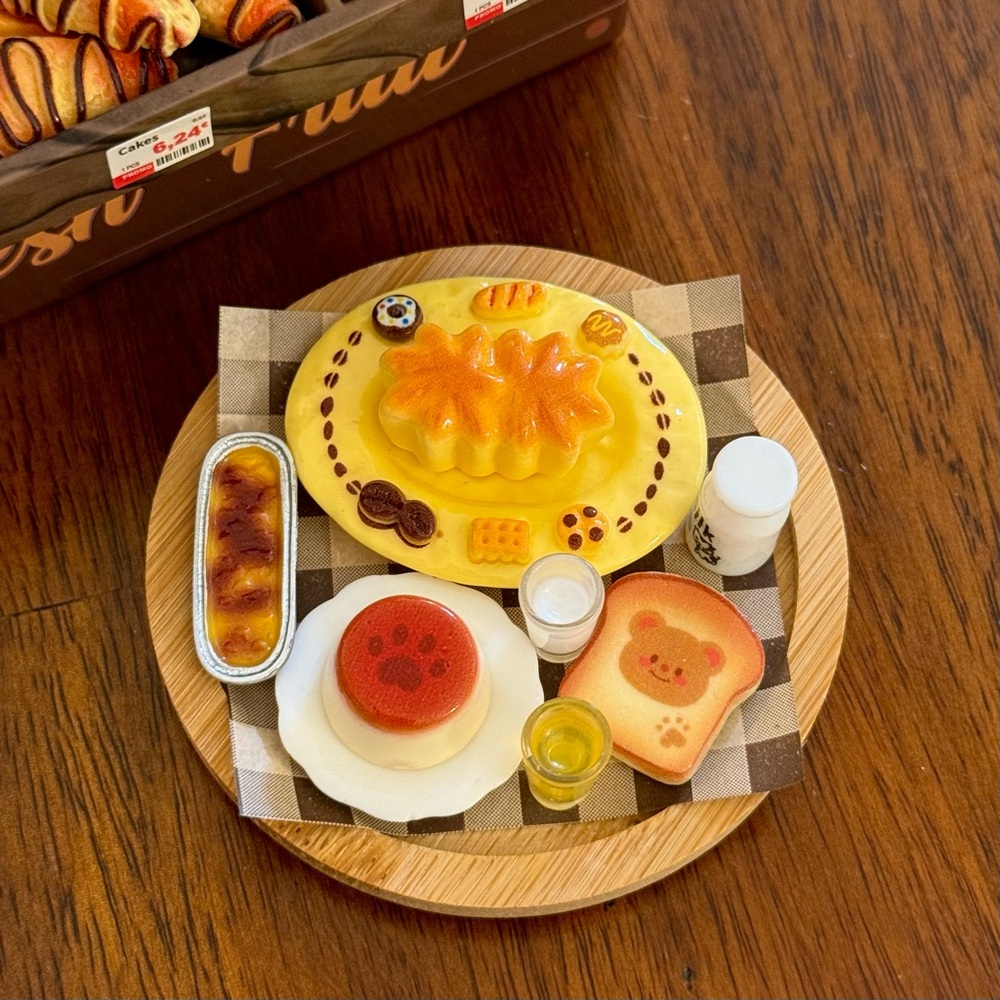 Handmade Kawaii Food Magnet – Cute Snack Scene